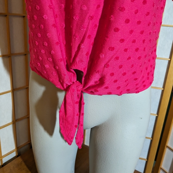 NEW, Chacha Vente top, NEW with tags, size small, hot pink - Picture 4 of 8